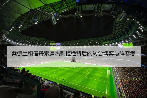 桑德兰租借丹索遭热刺拒绝背后的转会博弈与阵容考量
